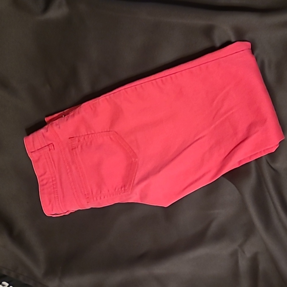 Pink skinny jeans